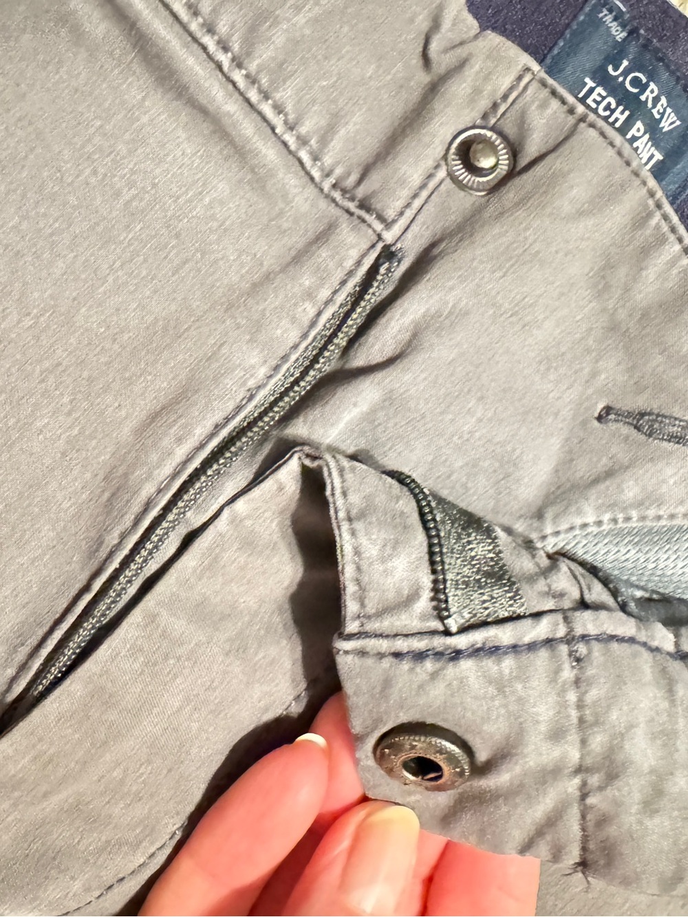 J. Crew Men's Tech Pant - Grey